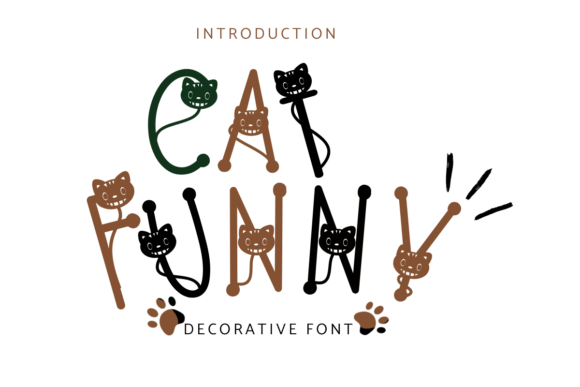 Cat Funny: A Playful Display Font for Web Design