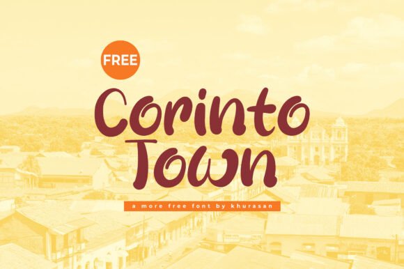 Corinto Town: A Modern Script Font for Creative Branding