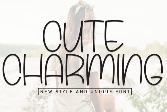 Cute Charming: A Fresh Display Font for Modern Editorial Design