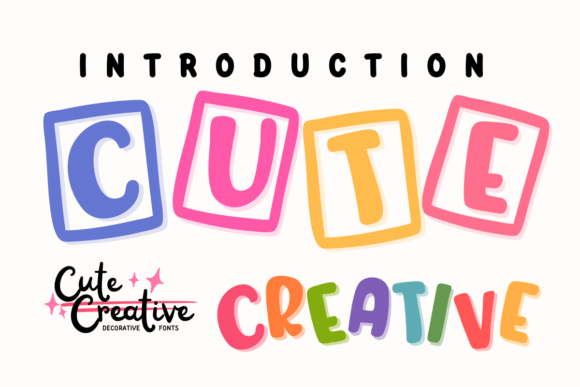 Cute Creative: A Playful Font for Editorial Design