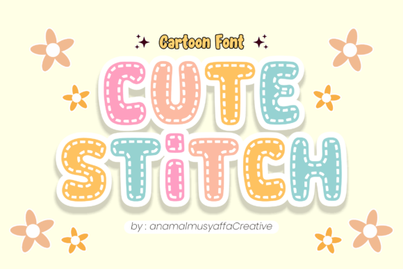 Cutestitch Regular Font for Web Design