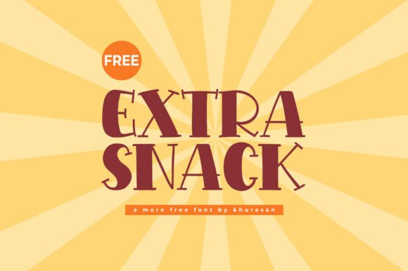 Discover the Charm of Extra Snack in Editorial Design