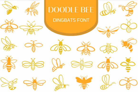 Doodle Bee: A Playful Typeface for Creative Web Projects