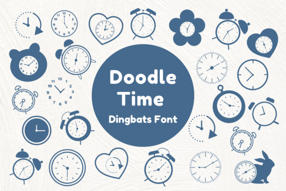 Doodle Time: A Playful Typeface for Creative Publishing