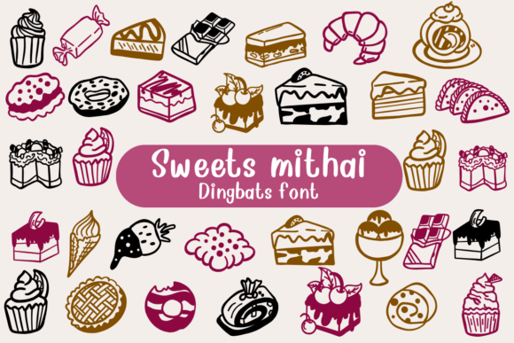 Enhance Your Brand with the Sweets Mithai Font