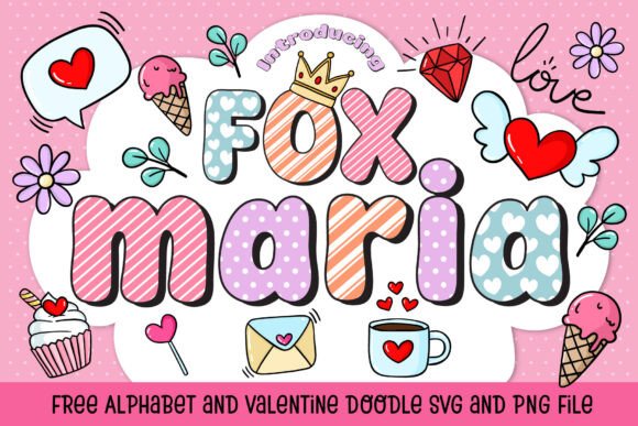 Fox Maria: A Playful Font for Your Brand’s Visual Story