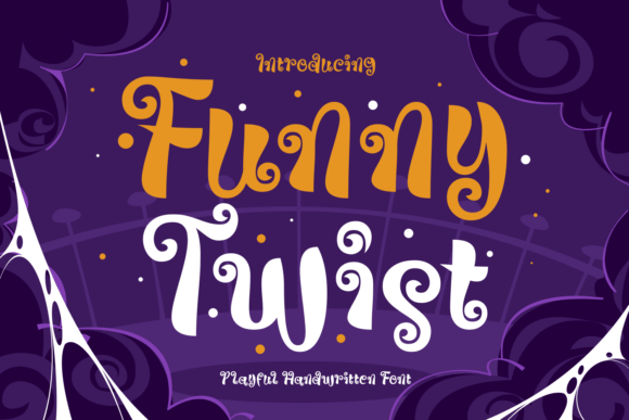 Funny Twist Font for Halloween-Themed Designs