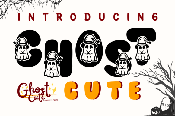 Ghost Cute: A Playful Font for Halloween and Handmade Creations