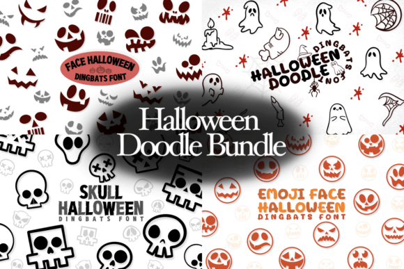 Halloween Doodle Bundle Font Review