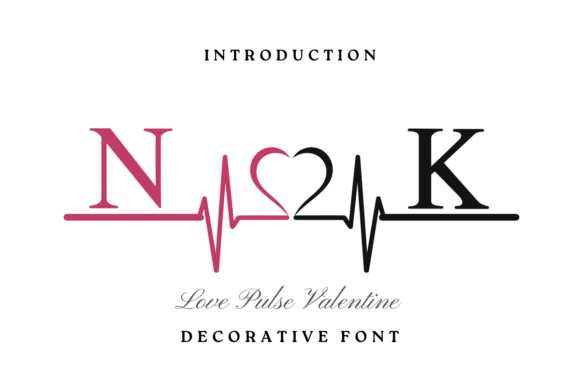 Love Pulse Valentine: A Playful Font for Romantic Branding