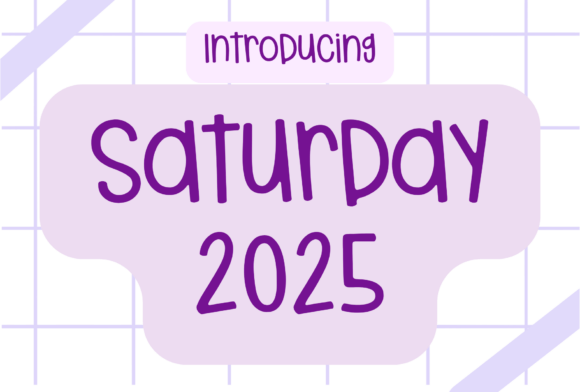 Saturday 2025: A Handwritten Font for Editorial Elegance