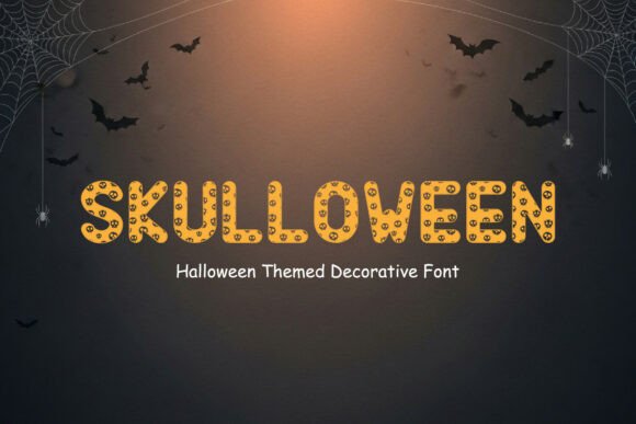 Skulloween: A Spooky Font for Seasonal Campaigns