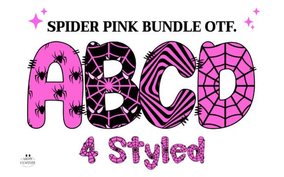 Spiderpink Eyes: A Playful Font for Digital Branding