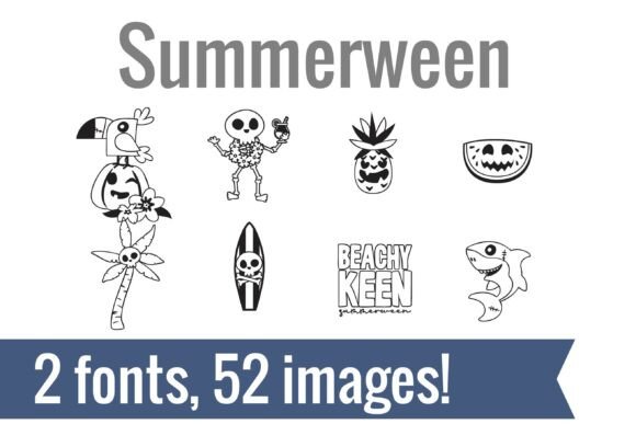 Summerween Dingbats: A Font That Brings Fun and Flair to Branding