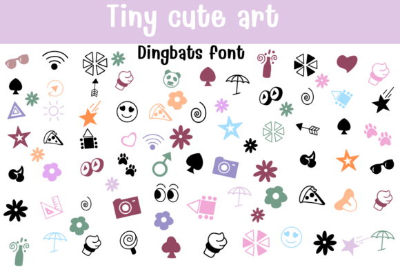 Tiny Cute Art: A Delightful Display Font for Editorial Design
