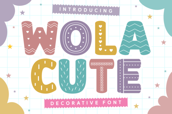 Wola Cute Font for Handmade Creations